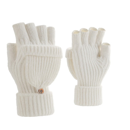 Winter Warm Knitted Fingerless Gloves