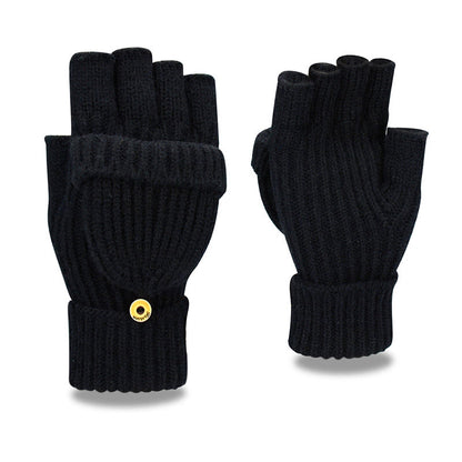 Winter Warm Knitted Fingerless Gloves