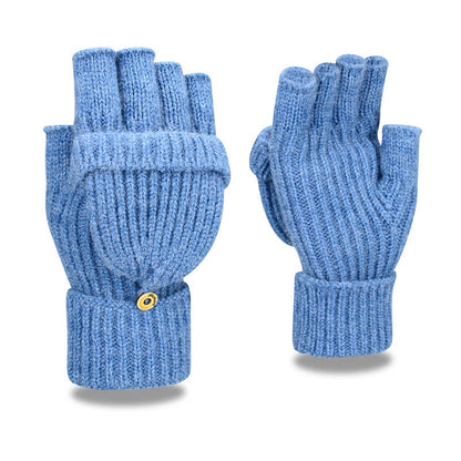 Winter Warm Knitted Fingerless Gloves