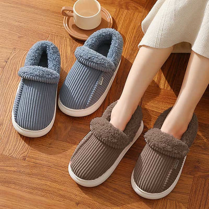 Plus Size Winter Warm Fluffy Slippers