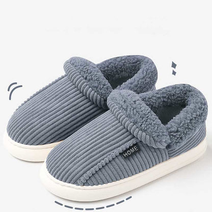 Plus Size Winter Warm Fluffy Slippers