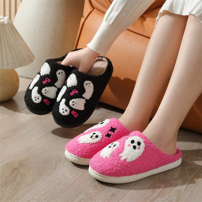 Plus Size Cute Ghost Slippers