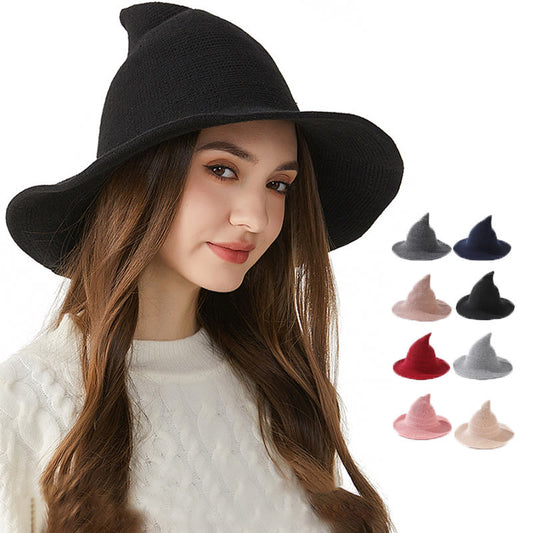 Halloween Solid Color Witch Hat