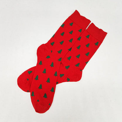 Plus Size Christmas Fashion Quarter Socks(6 Pairs)