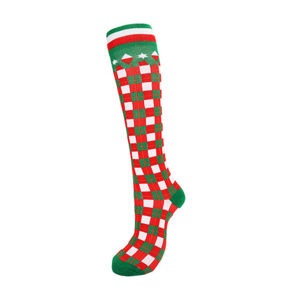 Christmas Cute Pattern Compression Socks(6 Pairs)