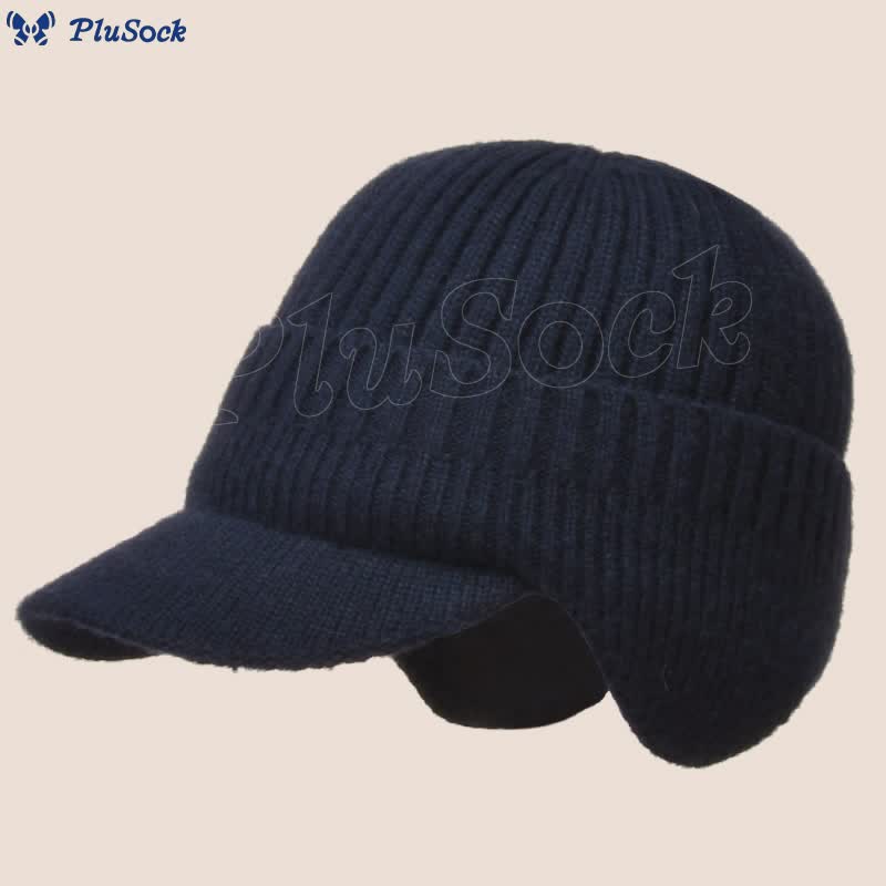 Warm Earflaps Beanie Hat Warmer