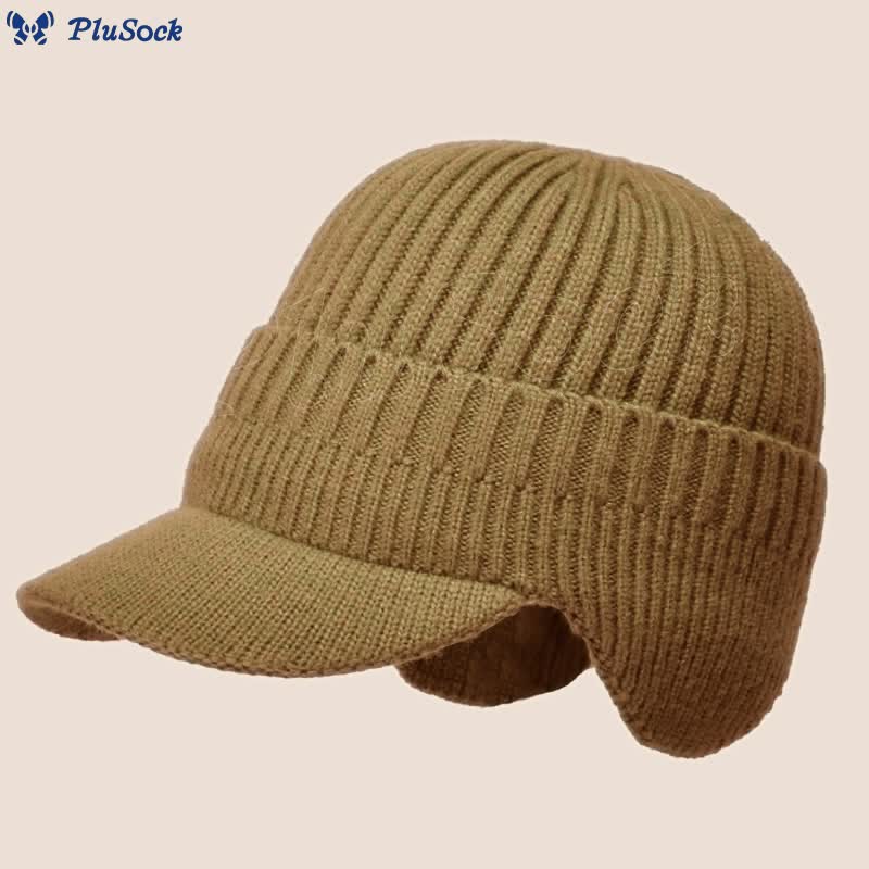 Warm Earflaps Beanie Hat Warmer