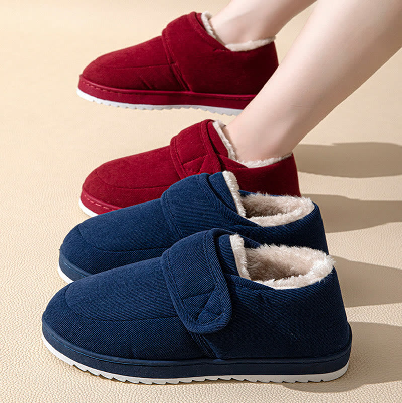 Plus Size Winter Indoor Slippers