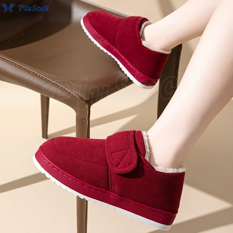 Plus Size Winter Indoor Slippers