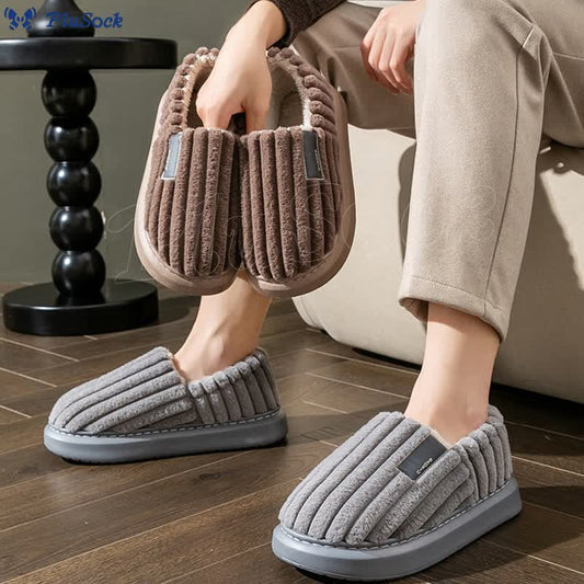 Plus Size Winter Plush Slippers