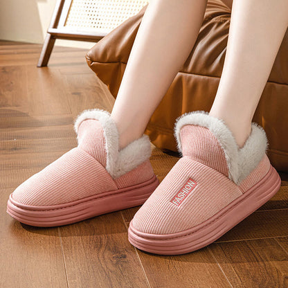 Plus Size Skin Friendly Warm Slippers