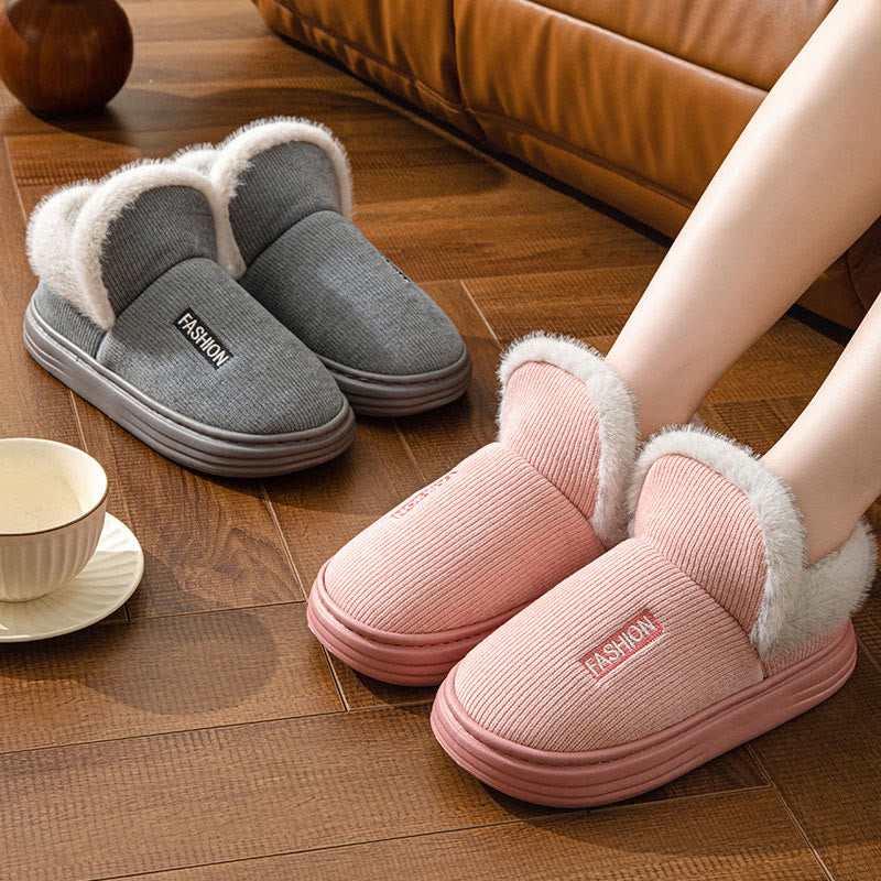 Plus Size Skin Friendly Warm Slippers