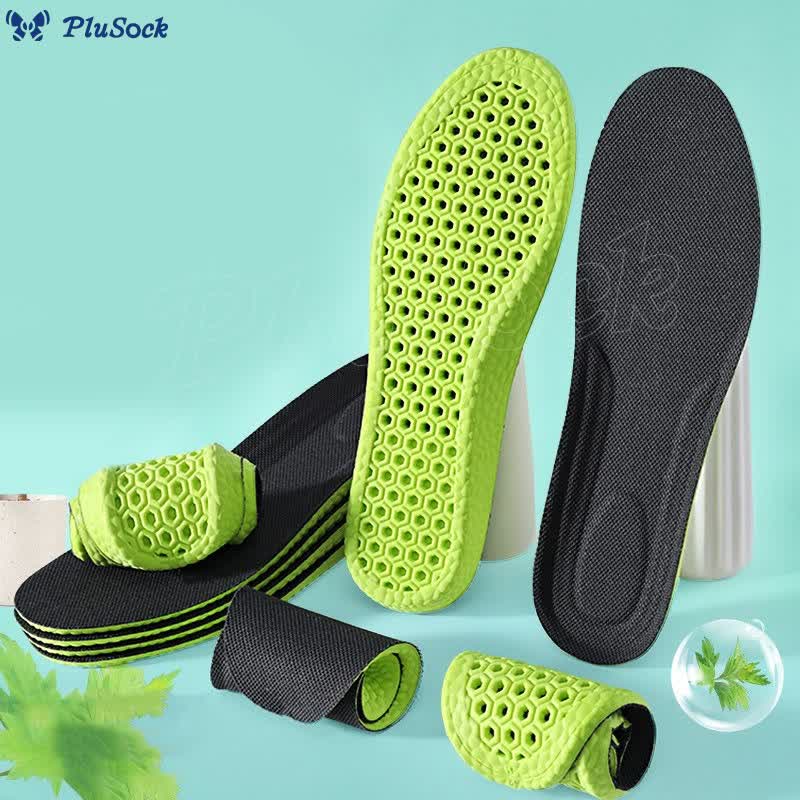 Plus Size Wormwoods Breathable Shoe Insoles