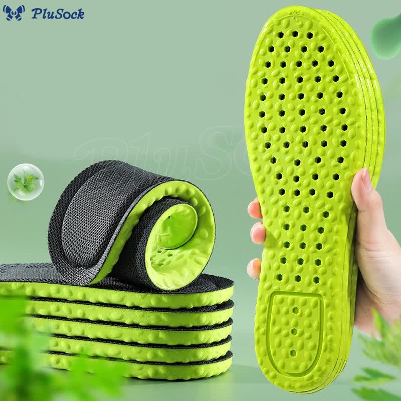 Plus Size Wormwoods Breathable Shoe Insoles