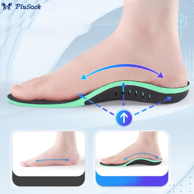 Plus Size Shock Absorption Shoe Insoles