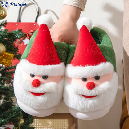 Plus Size Santa Claus Slippers