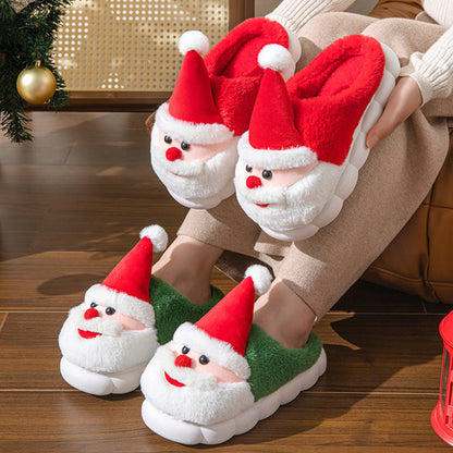 Plus Size Santa Claus Slippers