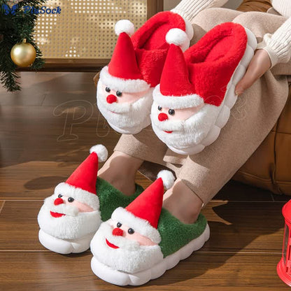 Plus Size Santa Claus Slippers