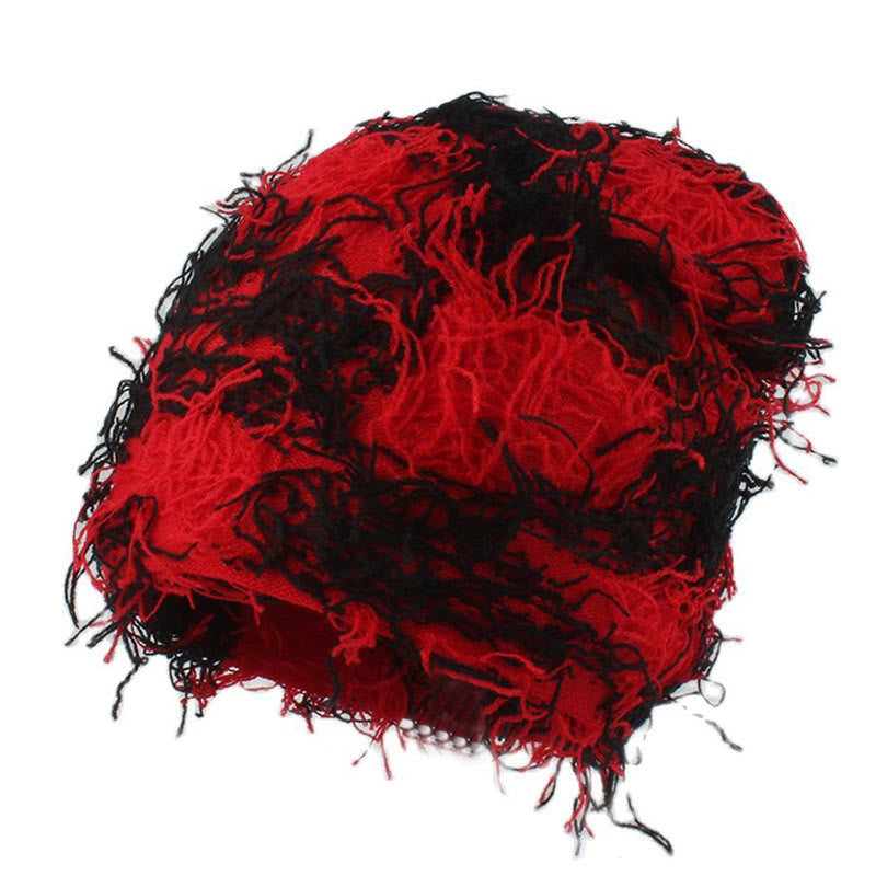 Plus Size Unisex Knitted Fuzzy Beanie