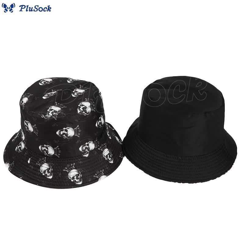 Plus Size Skull Series Bucket Hat