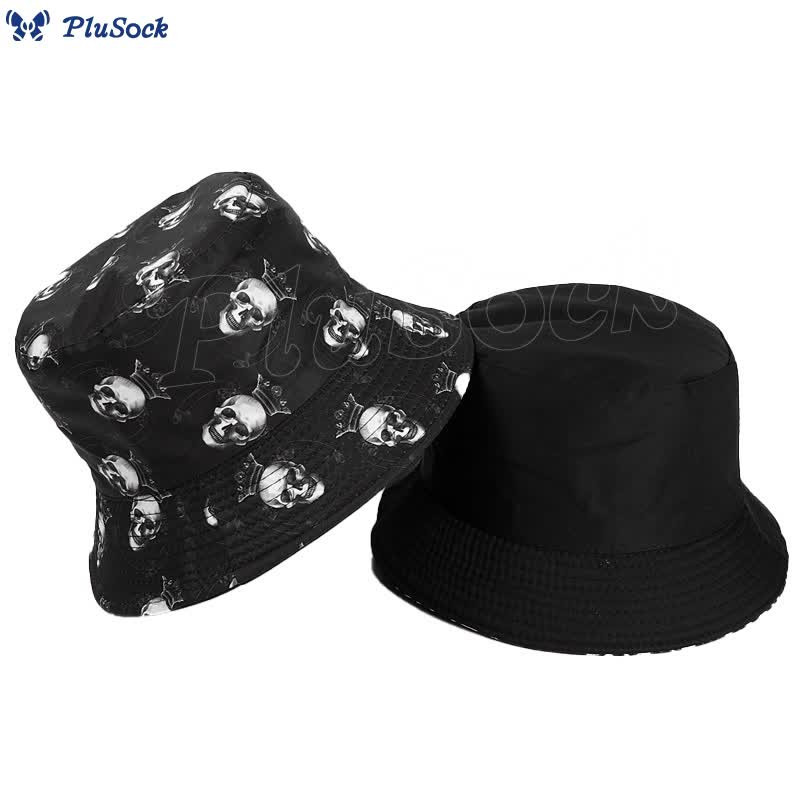 Plus Size Skull Series Bucket Hat