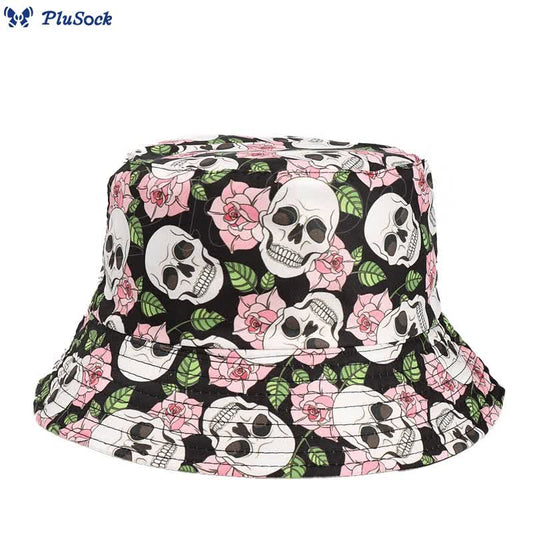 Plus Size Skull Series Bucket Hat