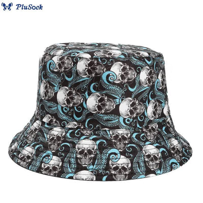 Plus Size Skull Series Bucket Hat