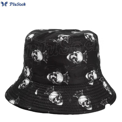 Plus Size Skull Series Bucket Hat