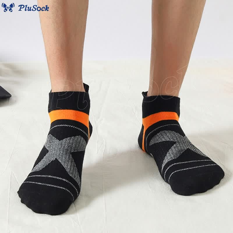 Plus Size Fashion Design Ankle Compression Socks(10 Pairs)