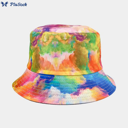 Plus Size Tie Dye Bucket Hat