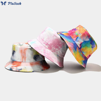 Plus Size Tie Dye Bucket Hat