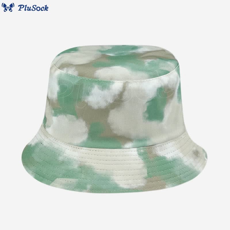 Plus Size Fashion Tie Dye Bucket Hat