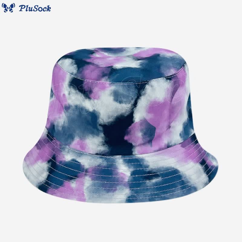 Plus Size Fashion Tie Dye Bucket Hat