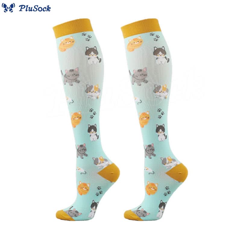 Cute Animals Compression Socks(5 Pairs)