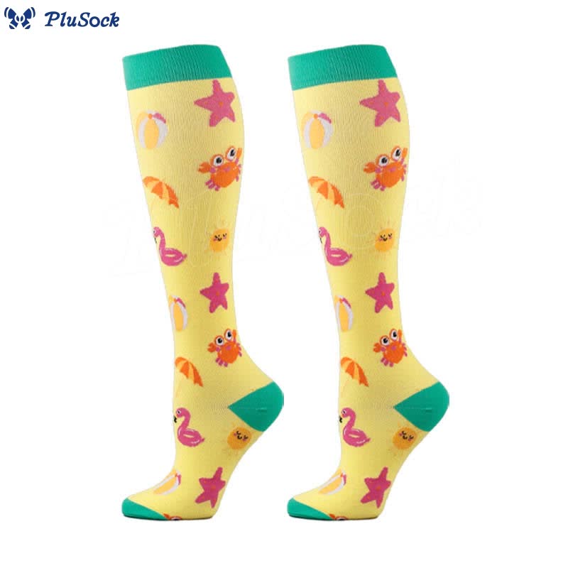 Cute Animals Compression Socks(5 Pairs)