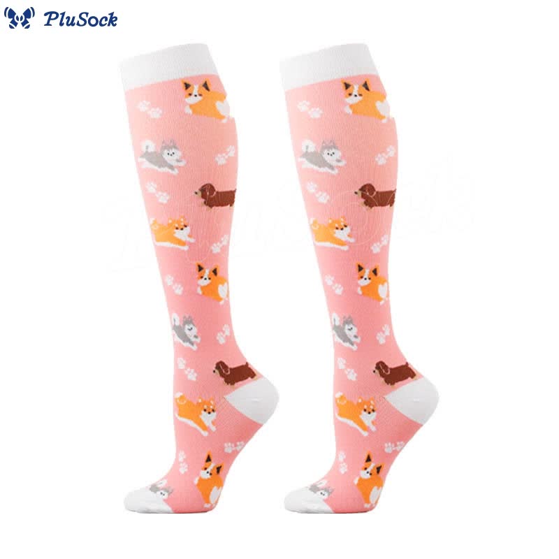 Cute Animals Compression Socks(5 Pairs)