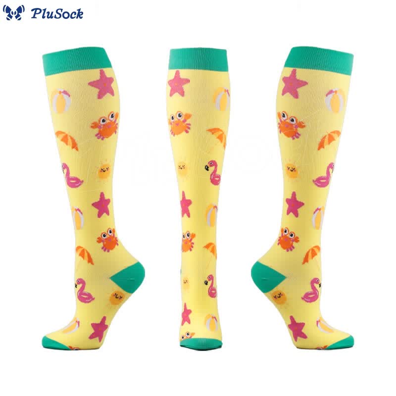 Cute Animals Compression Socks(5 Pairs)