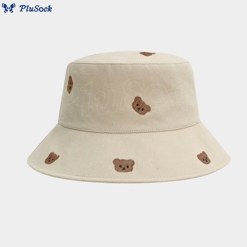 Plus Size Bear Bucket Hat