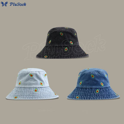 Plus Size Avocado Bucket Hat