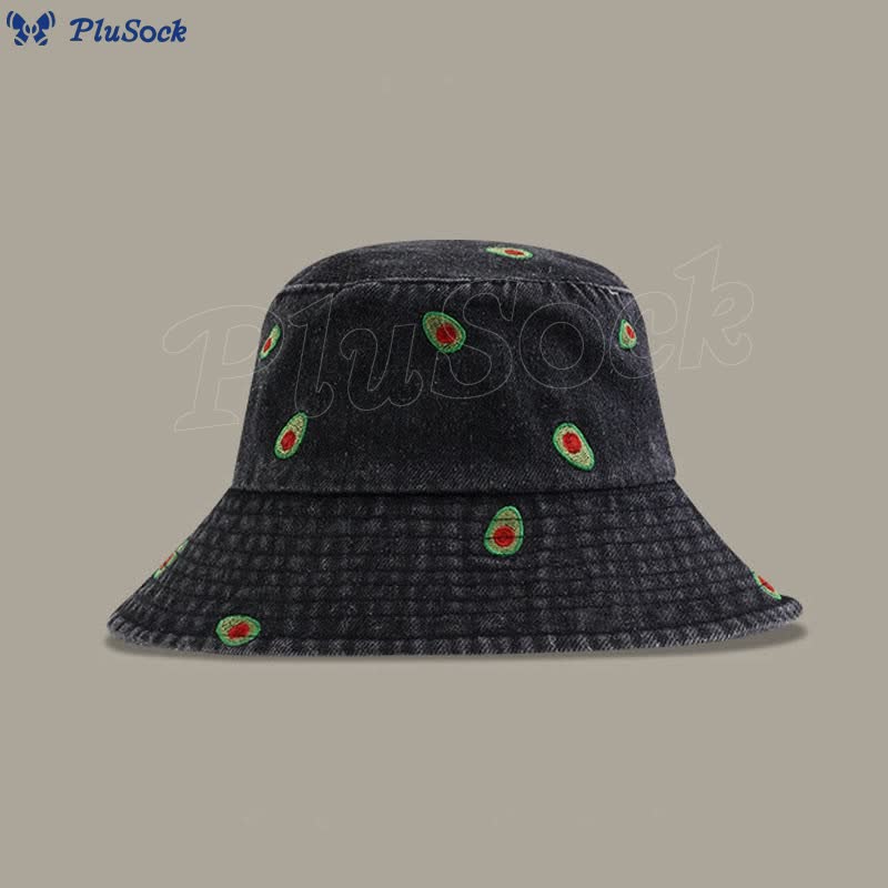 Plus Size Avocado Bucket Hat