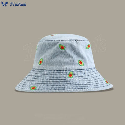 Plus Size Avocado Bucket Hat