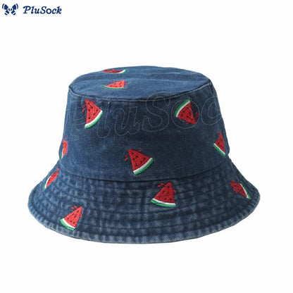 Plus Size Watermelon Bucket Hat