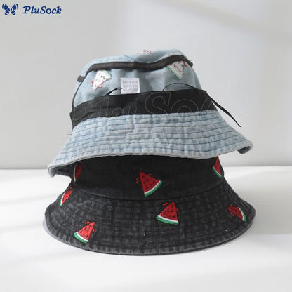 Plus Size Watermelon Bucket Hat