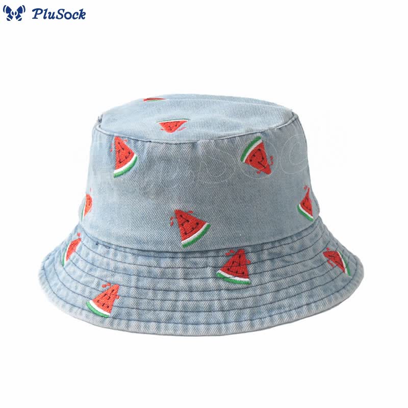 Plus Size Watermelon Bucket Hat