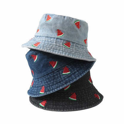 Plus Size Watermelon Bucket Hat