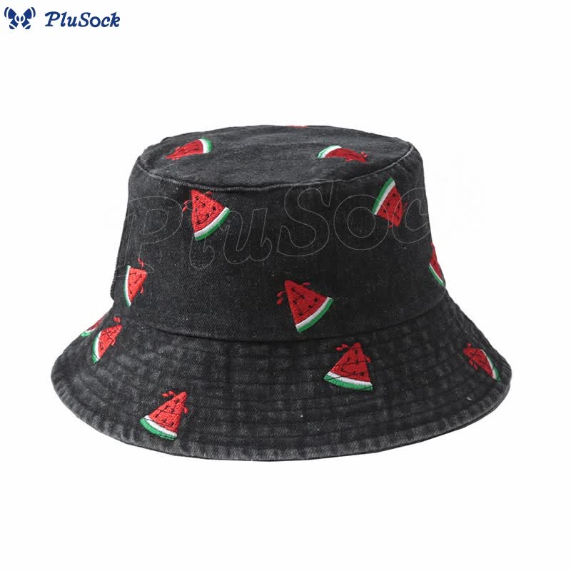 Plus Size Watermelon Bucket Hat