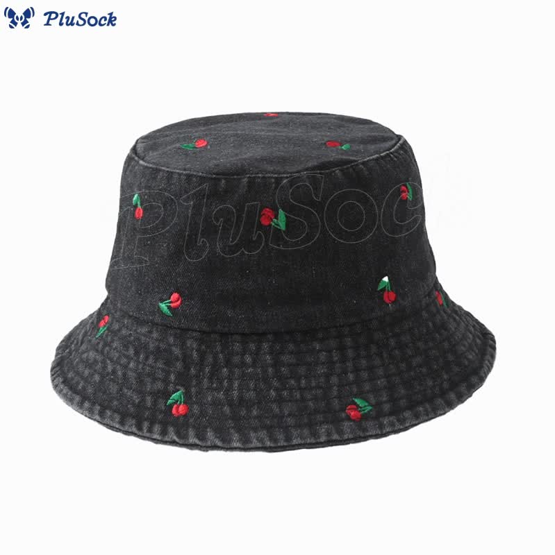 Plus Size Cherry Bucket Hat