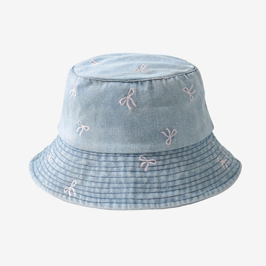 Plus Size Bow Bucket Hat