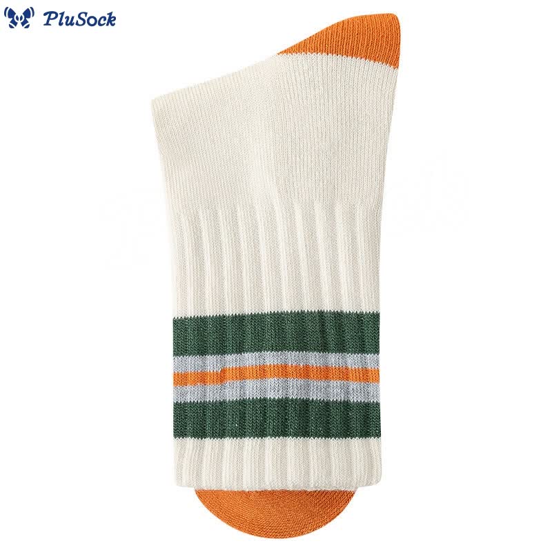 Plus Size Winter Retro Quarter Socks