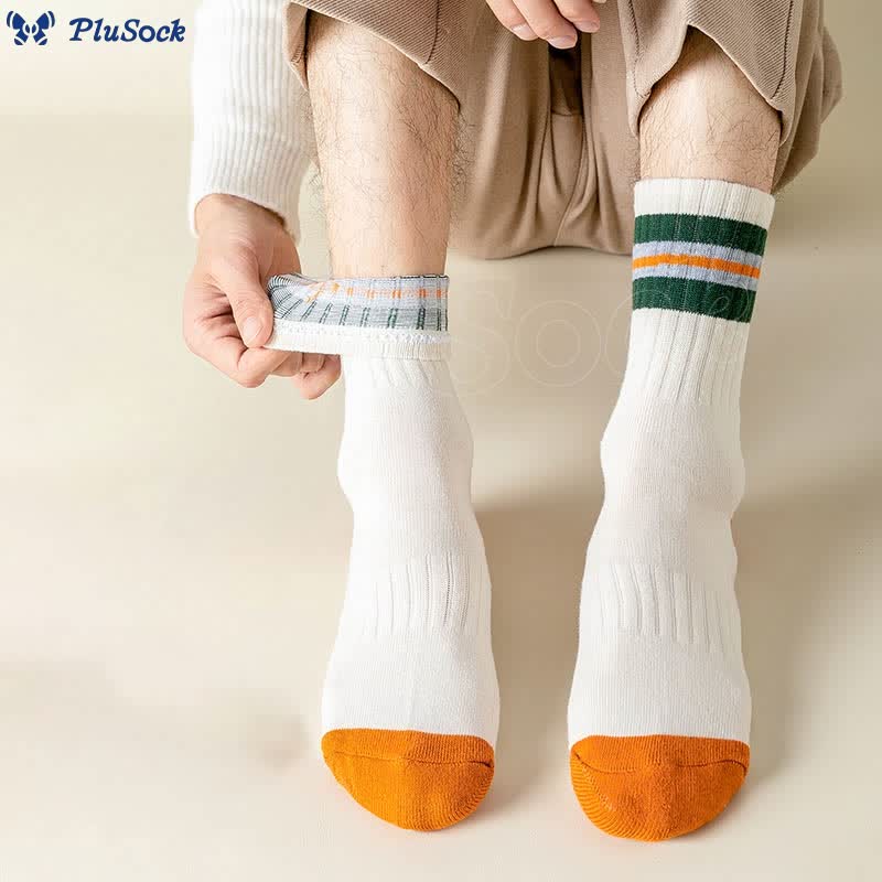 Plus Size Winter Retro Quarter Socks